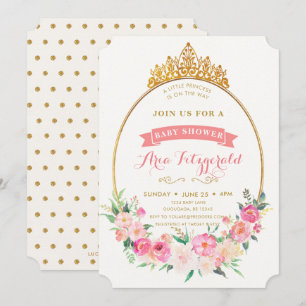 Princess Baby Shower Invitation