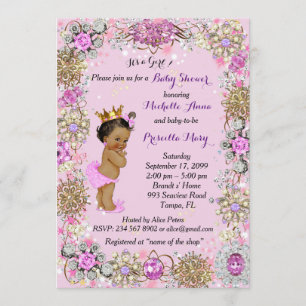 Princess Baby Shower Invitation, Little Princess. Invitation