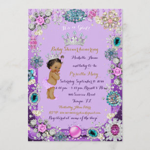 Princess Baby Shower Invitation, Little Princess. Invitation