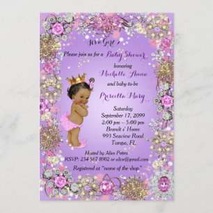Princess Baby Shower Invitation, Little Princess. Invitation