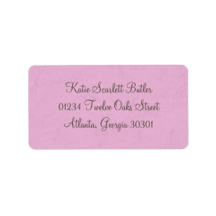 Princess Baby Shower Label