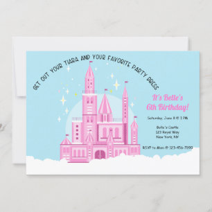 Princess Ball Birthday Party Invitation