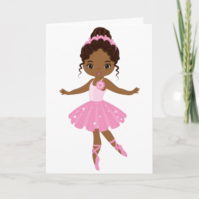 Princess Ballerina Card (Front)