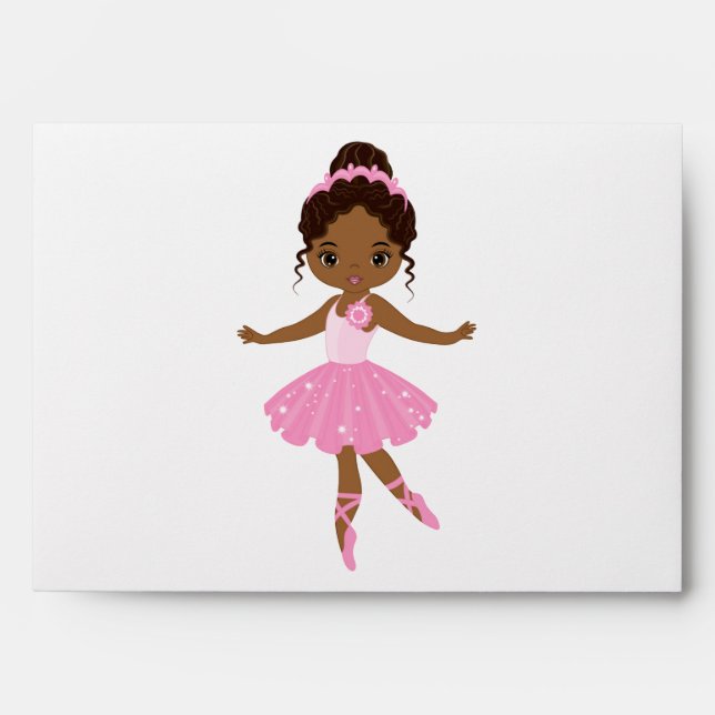 Princess Ballerina Envelope (Front)