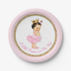 Princess Ballerina Pink Gold Baby Shower