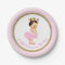Princess Ballerina Pink Gold Baby Shower