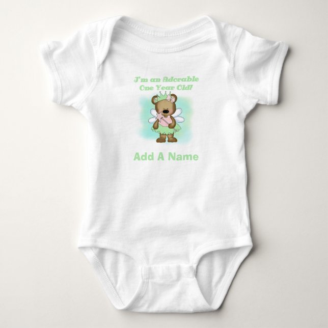 Princess Bear 1st Birthday Tshirt (Front)