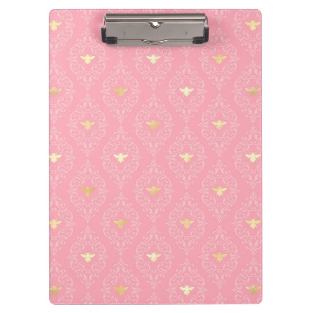 Princess Bee Series Design #3  Clipboard (Front)