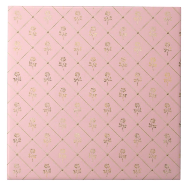 Princess Bee Series Design #6   Tile (Front)