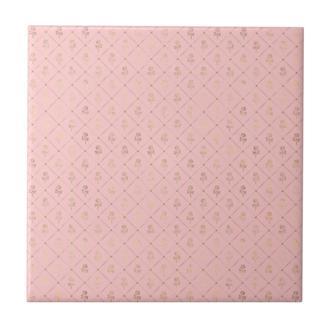 Princess Bee Series Design #6  Tile (Front)