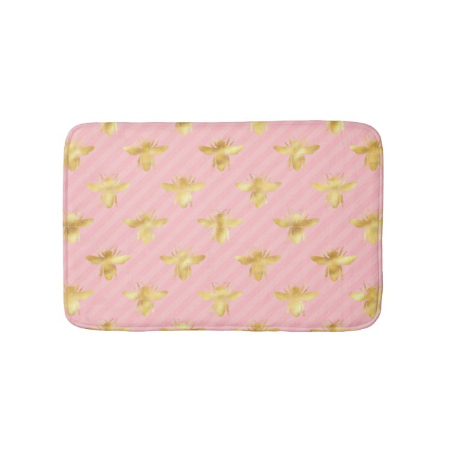 Princess Bee Series Design #7 Bath Mat (Front)