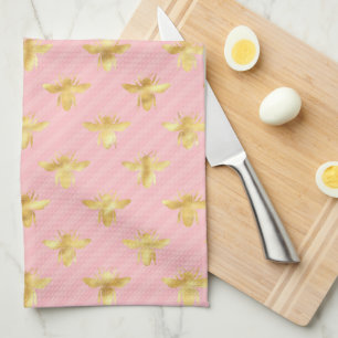 Princess Bee Series Design #7 Tea Towel