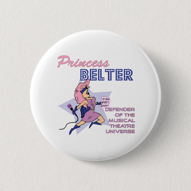 Princess Belter (lite skin) Button (Front)