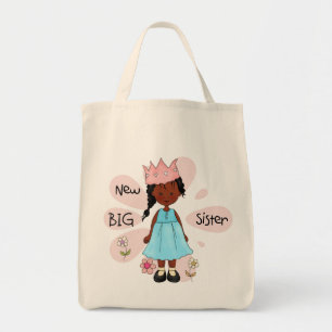 Princess Big Sister African American Tote Bag
