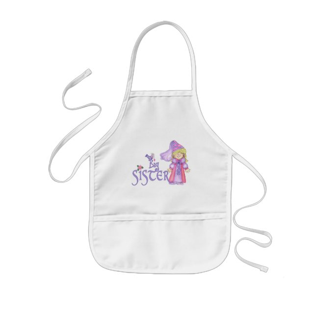 Princess Big Sister Apron (Front)