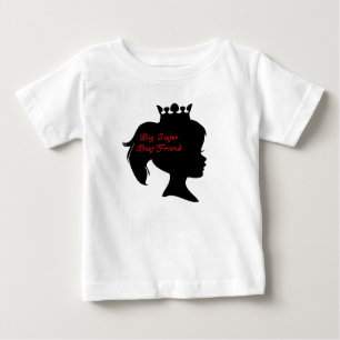 Princess Big Sister Best Friend Baby T-Shirt