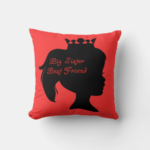 Princess Big Sister Best Friend Cushion