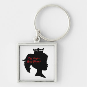 Princess Big Sister Best Friend Key Ring