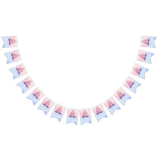 PRINCESS BIRTHDAY BANNER FOR GIRLS,CASTLE BANNER (All)