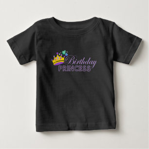 Princess Birthday Celebration Baby Tee