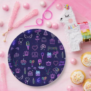 Princess Birthday Gift Bag Royal Party Favour Ba Paper Plate