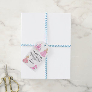 Princess Birthday  Gift Tags