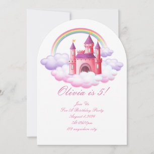 PRINCESS BIRTHDAY INVITATION