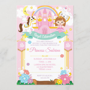 Princess Birthday Invitation