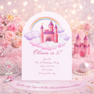 PRINCESS BIRTHDAY INVITATION