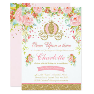 royal princess invitations announcements zazzle uk invitations princess