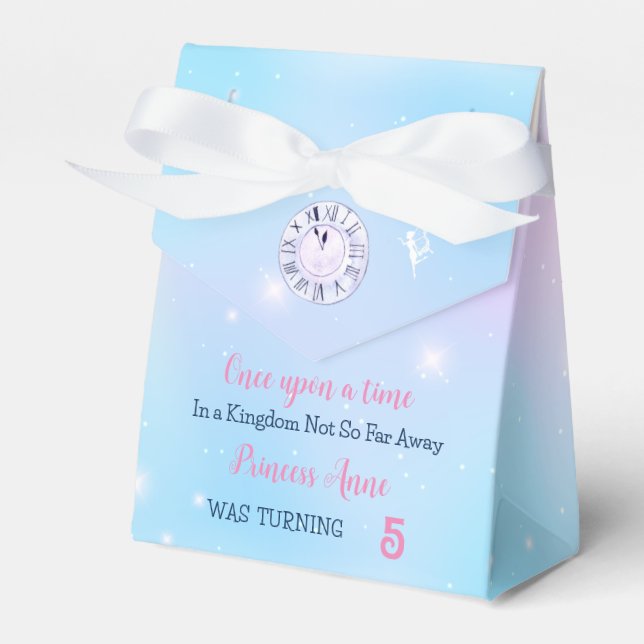 Princess Birthday Kids Favour Box (Front Side)