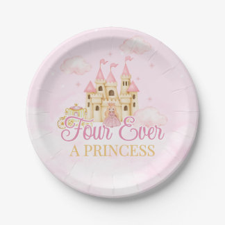 Princess Birthday Paper Plate