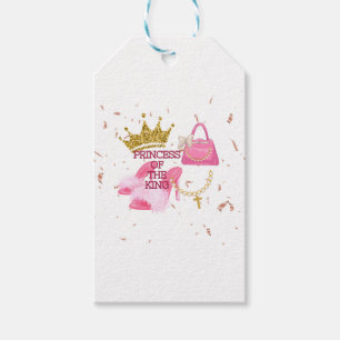 Princess birthday party  gift tags