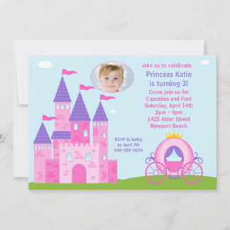 Princess Birthday Party Invitation