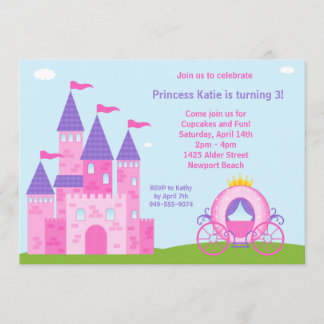 Princess Birthday Party Invitation