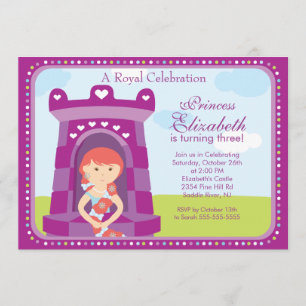 Princess Birthday Party Invitation