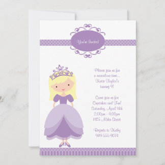 Princess Birthday Party Invitation