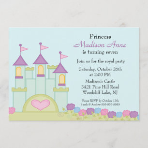 Princess Birthday Party Invitation
