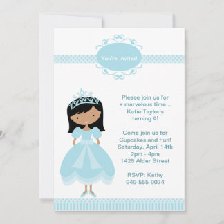 Princess Birthday Party Invitation