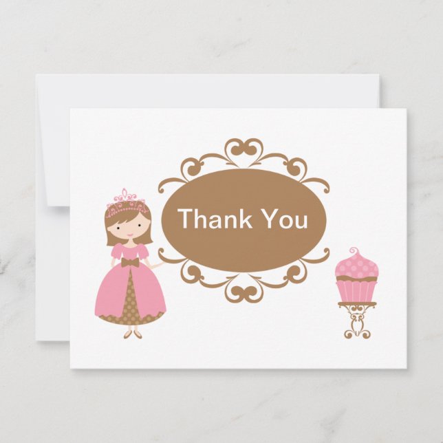 Princess Birthday Party Invitation (Front)