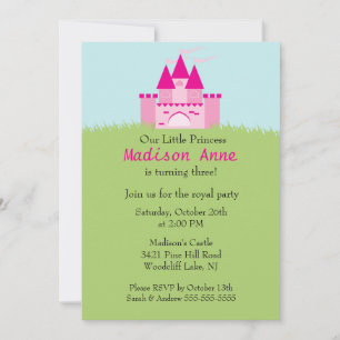 Princess Birthday Party Invitation