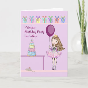 Princess Birthday Party Invitation