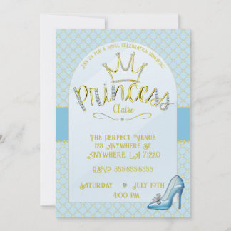 Princess Birthday Party Invitations