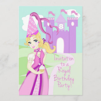 Princess Birthday Party Invite