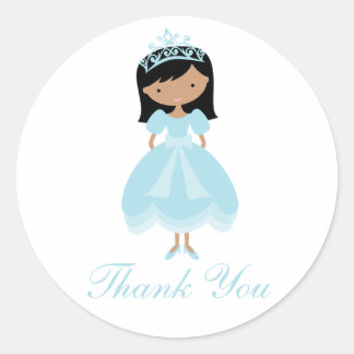 Princess Birthday Party Stickers
