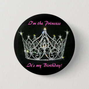 PRINCESS BIRTHDAY PIN