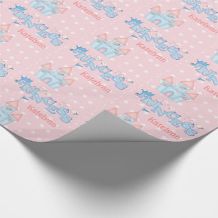 Princess Birthday Wrapping Paper