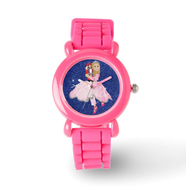 Princess Blonde Haired Ballerina Watch (Front)