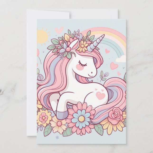 Princess Blossom Invitation (Front)