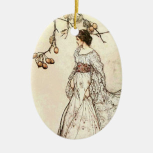 Princess Bride Ceramic Tree Decoration